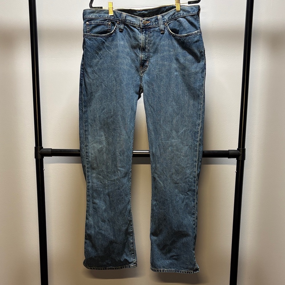 Ralph Lauren Men's Blue Bootcut Jeans